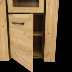 Vitrinekasten|Ygo Vitrine ANTONIO French Oak B85