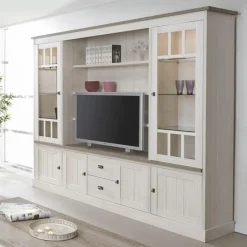 Wandrekken|Ygo Vitrinekast COTTON B259