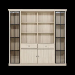 Wandrekken|Ygo Vitrinekast KARA Natural Olm B216