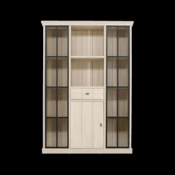 Vitrinekasten|Ygo Vitrinekast KARA Natural Olm B144