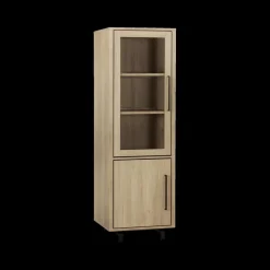 Vitrinekasten|Ygo Vitrinekast PICCADILLY Old Oak B65