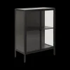 Vitrinekasten|Ygo Vitrinekast SPARROW Metaal Zwart