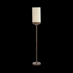 Vloerlampen|Ygo Vloerlamp DANIA Bruin/Creme