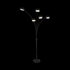 Vloerlampen|Ygo Vloerlamp DITO Zwart