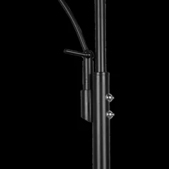 Vloerlampen|Ygo Vloerlamp GRANBY Met. Mat Zwart