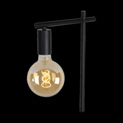 Vloerlampen|Ygo Vloerlamp LEANNE Zwart