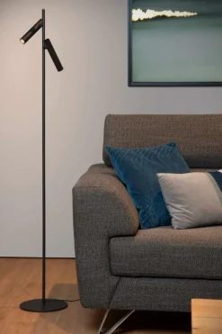 Vloerlampen|Ygo Vloerlamp PHILON Zwart