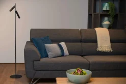 Vloerlampen|Ygo Vloerlamp PHILON Zwart