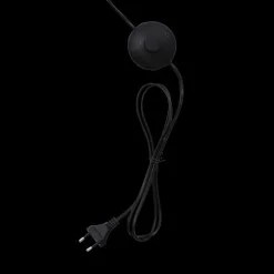 Vloerlampen|Ygo Vloerlamp RAKEL Mat Zwart/Glas Smoke