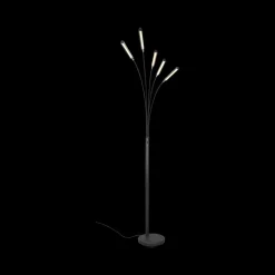 Vloerlampen|Ygo Vloerlamp REED Zwart