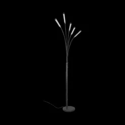 Vloerlampen|Ygo Vloerlamp REED Zwart