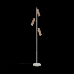 Vloerlampen|Ygo Vloerlamp SOKA 3Del. Metaal Coffee