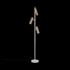 Vloerlampen|Ygo Vloerlamp SOKA 3Del. Metaal Coffee