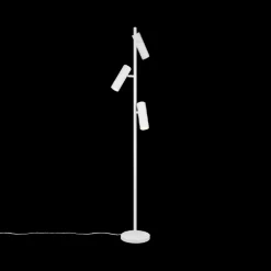 Vloerlampen|Ygo Vloerlamp SOKA 3Del. Metaal Wit