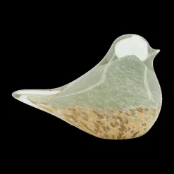 Woondecoratie|Ygo Vogel URSIN Glas Blauw/Bruin