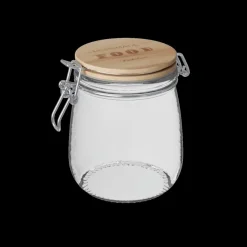 Bewaaraccessoires|Ygo Voorraadpot HOMEMADE 0.75l Glas/Hout