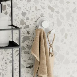 Bad- & Doucheaccessoires|Ygo Wandhaak FLEX GEL-LOCK Dub. Wit