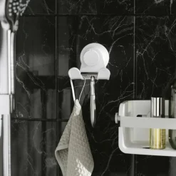 Bad- & Doucheaccessoires|Ygo Wandhaak FLEX GEL-LOCK Dub. Wit