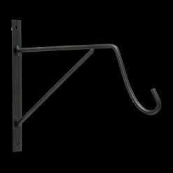 Woondecoratie|Ygo Wandhaak SQIRO Met. Zwart