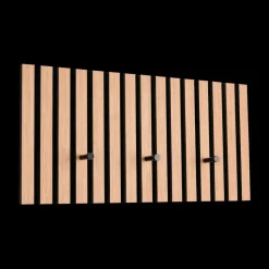 Opbergen|Ygo Wandkapstok GRACE 3 haken Naturel