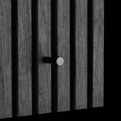 Opbergen|Ygo Wandkapstok GRACE 3 haken Zwart