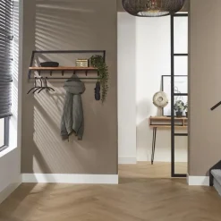 Opbergen|Ygo Wandkapstok legger/6 haken/stang, B100-H38-D32