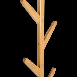 Opbergen|Ygo Wandkapstok XYLIA Bamboe Naturel