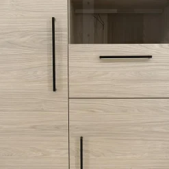 Wandrekken|Ygo Wandkast LATINA Misty Oak B115