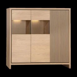 Wandrekken|Ygo Wandkast LEVONA incl. Verlichting B164