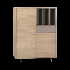 Bergkasten|Ygo Wandkast PUERTO B123 Misty Oak