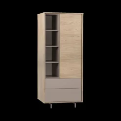 Bergkasten|Ygo Wandkast PUERTO B85 Misty Oak
