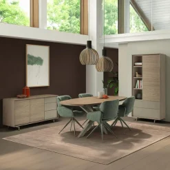 Bergkasten|Ygo Wandkast PUERTO B85 Misty Oak