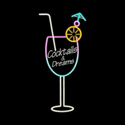 Wandlampen|Neonverlichting|Ygo Wandlamp COCKTAIL Neon Multi