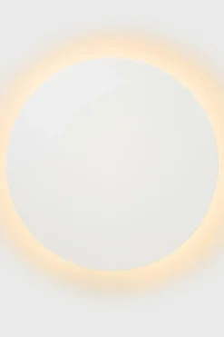 Wandlampen|Ygo Wandlamp EKLYPS Ø25cm Wit