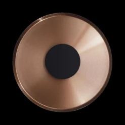 Wandlampen|Ygo Wandlamp ENSO Ø35 Zwart/Brons