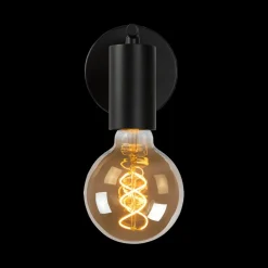 Wandlampen|Ygo Wandlamp LEANNE Zwart