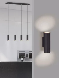 Wandlampen|Ygo Wandlamp MARLEY Metaal Zwart