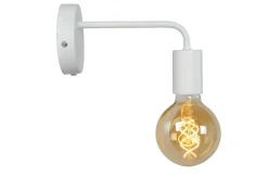 Wandlampen|Ygo Wandlamp SCOT Wit