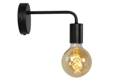 Wandlampen|Ygo Wandlamp SCOT Zwart