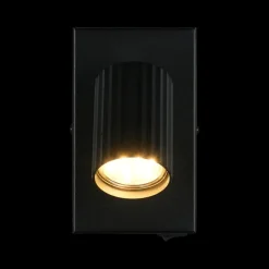 Wandlampen|Ygo Wandlamp SOKA 1Del. Metaal Zwart