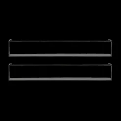 Muurplanken & Rekken|Wandrekken|Ygo Wandplank AUSTRIAN 100x16, Zwart