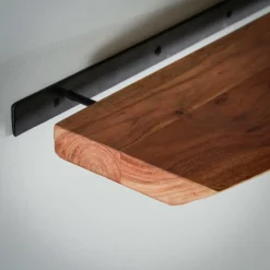 Wandrekken|Ygo Wandplank MARKAS Massief acacia naturel