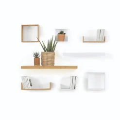 Wandrekken|Ygo Wandplank MILA Hout