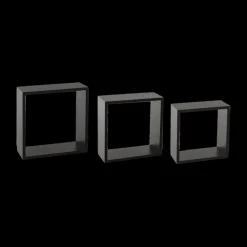 Wandrekken|Ygo Wandplank MILA Zwart