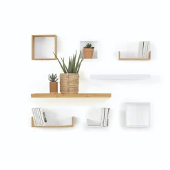 Wandrekken|Ygo Wandplank MILA Zwart