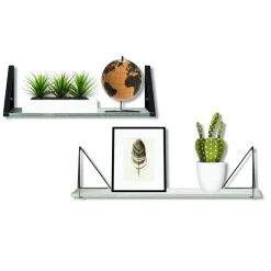 Muurplanken & Rekken|Wandrekken|Ygo Wandplank THIN 58 Naturel