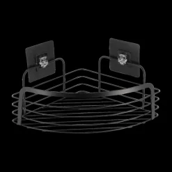 Bad- & Doucheaccessoires|Ygo Wandrek RIMJAR Hoek Met. Zwart