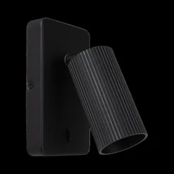 Wandlampen|Ygo Wandspot CLUBS Zwart