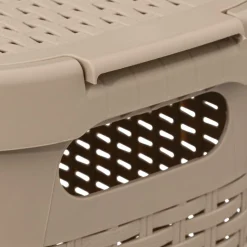 Was- & Linnenmanden|Badkameropbergers|Ygo Wasmand CORBIA 40L m/Deksel Linnen