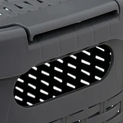 Was- & Linnenmanden|Badkameropbergers|Ygo Wasmand CORBIA 40L M/Deksel Grijs